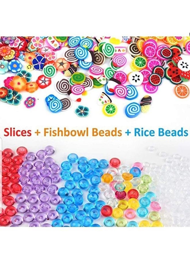 null - Slime Charms Include Foam Balls, Glitter, Flower Fruit Slices, Shell, Slime Kit Accessories for DIY Slime Making, Fishbowl Beads, Party Decoration Slime Tools and Containers ( 70 Pack) 14cm - Image 1