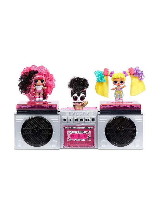 L.O.L. SURPRISE! - Remix Pets- Dressed 4 The Concert Set- Collect To Built Boombox, Multicolor - Image 1