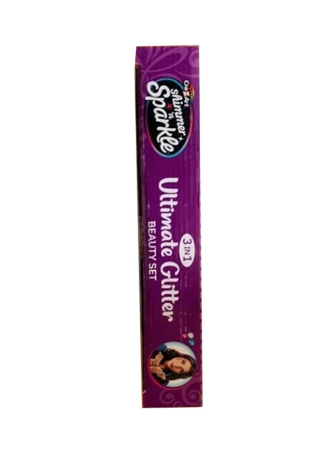 Shimmer N Sparkle - Ultimate Glitter Beauty Set 35.56 x 6.4 x 30.5cm - Image 1