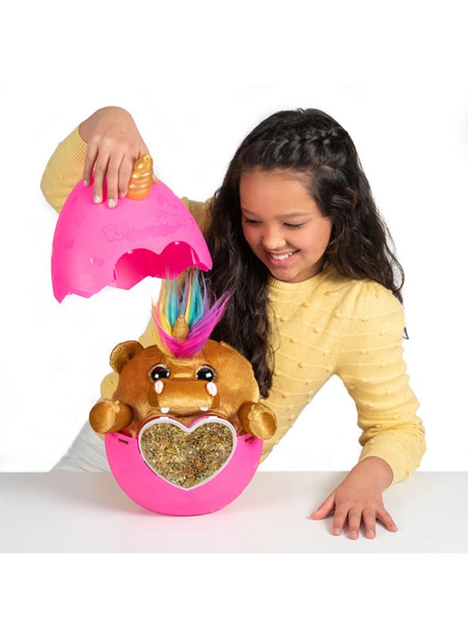 راينبوكورنز دمية مفاجأة محشوة على شكل شخصية فيري كورن S4 بأجنحة الجنية للأطفال بعمر 3 سنوات، متعددة الألوان طراز Zur-9238 - Image 3