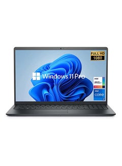 Latest Model Vostro 3510 Laptop With 15.6-Inch Full HD Display, Core i7-1165G7 Processor/32GB RAM/1TB HDD + 1TB SSD SSD/2GB Nvidia GeForce MX350 Graphics/Windows 11 /International Version English/Arabic Black