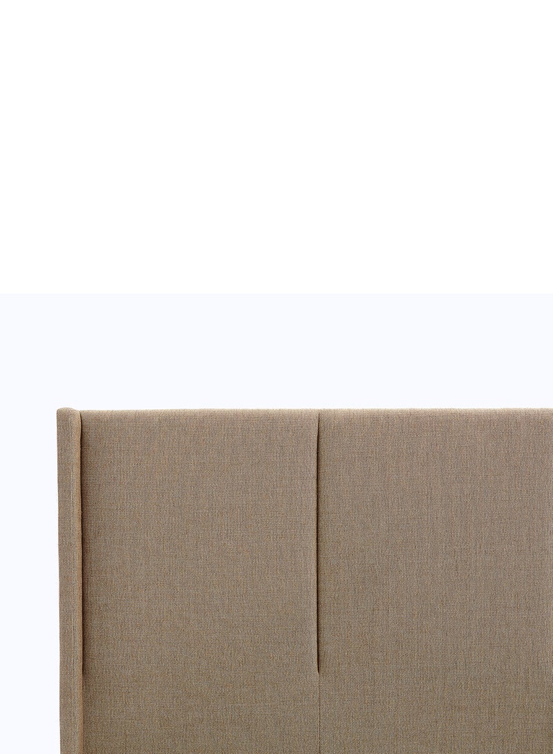 ebb & flow - Bed Frame Luxurious - Queen Size Bed - Elegant Stud Collection - Luxurious Home Brown 1660 x 2080 x 1100mm - Image 1