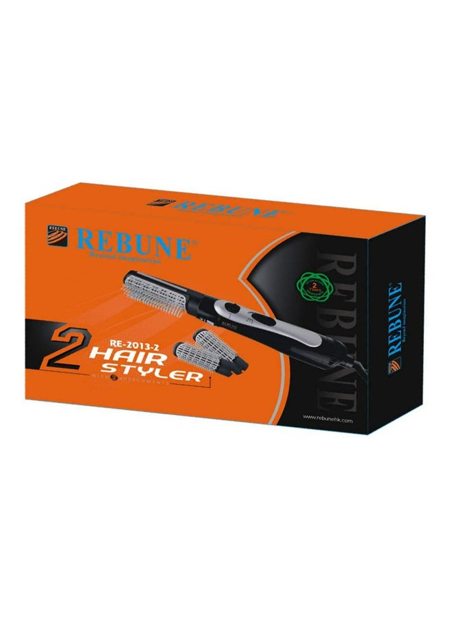 REBUNE Power Hair Styler Black/Silver  - Image 2