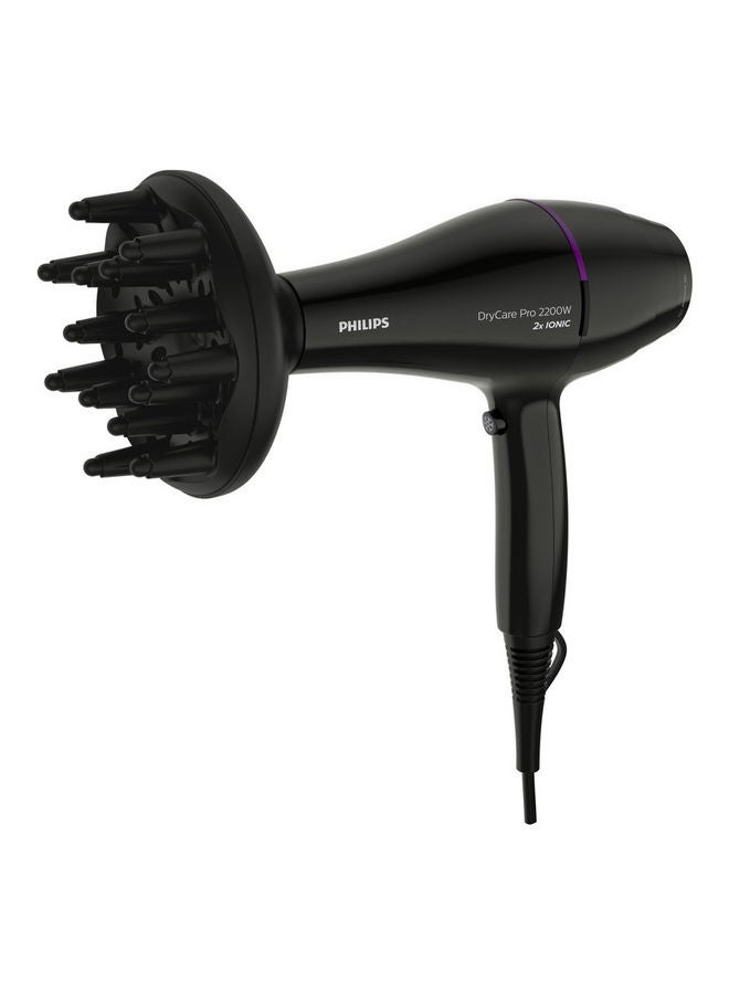 Philips - DryCare Pro Hair Dryer BHD274/03, 2 Years Warranty Black - Image 1