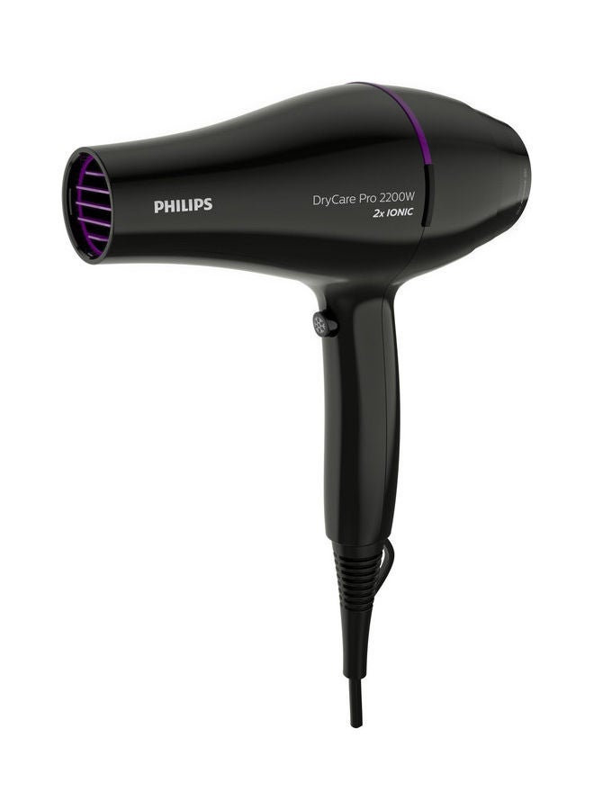 Philips - DryCare Pro Hair Dryer BHD274/03, 2 Years Warranty Black - Image 1