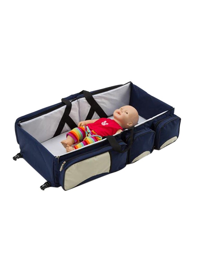 Baby - 4-in-1 Multi-Functional Waterproof Diaper Bag Portable Bed With Multiple Pocket 74x35x18cm - Image 1