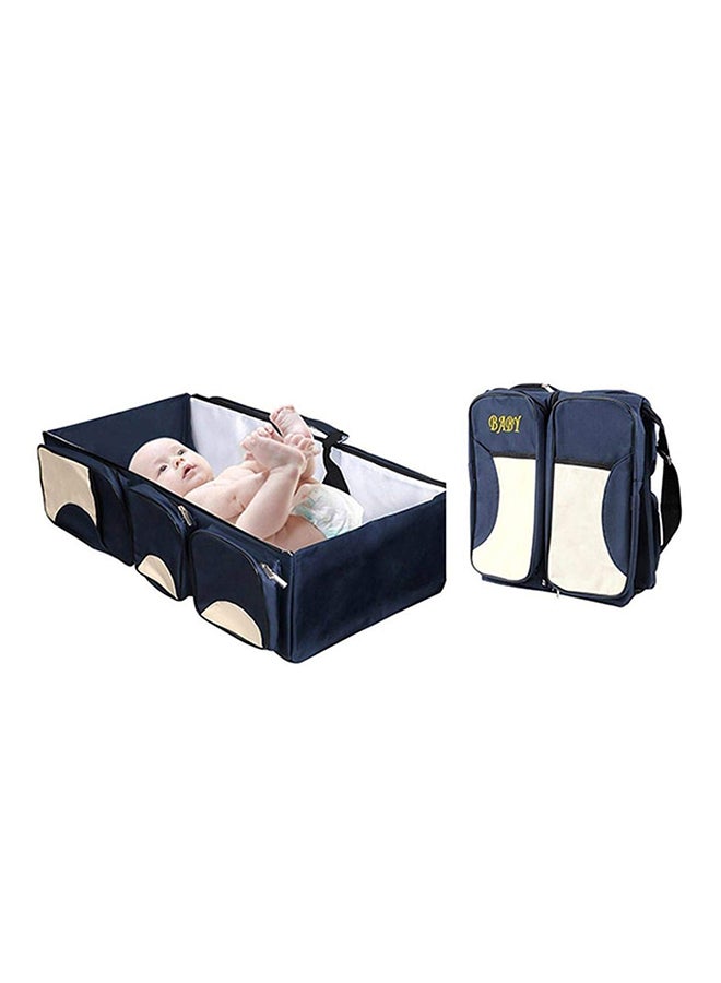 Baby - 4-in-1 Multi-Functional Waterproof Diaper Bag Portable Bed With Multiple Pocket 74x35x18cm - Image 1