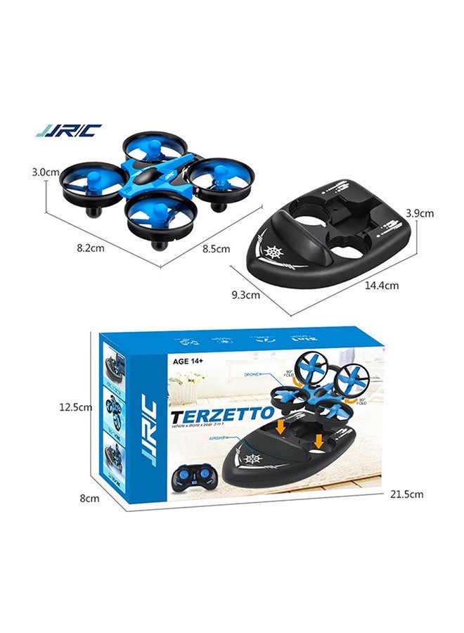 JJRC - Terzetto 3-In-1 RC Quadcopter H36F 8.5x8.2x3centimeter - Image 1