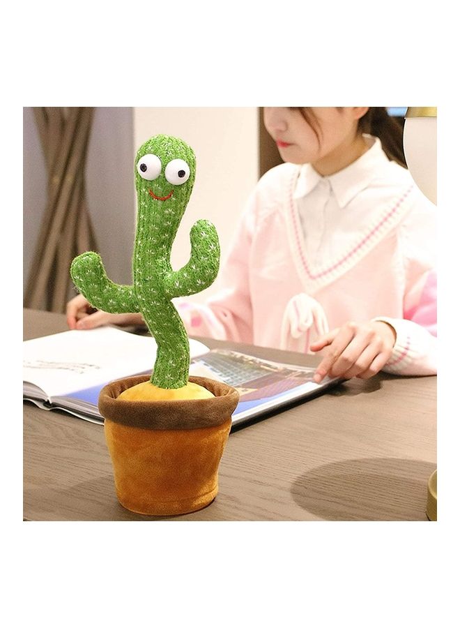 XiuWoo - Electric Dancing Cactus Plant Stuffed Toy With Music And Big Cute Eyes - Image 1