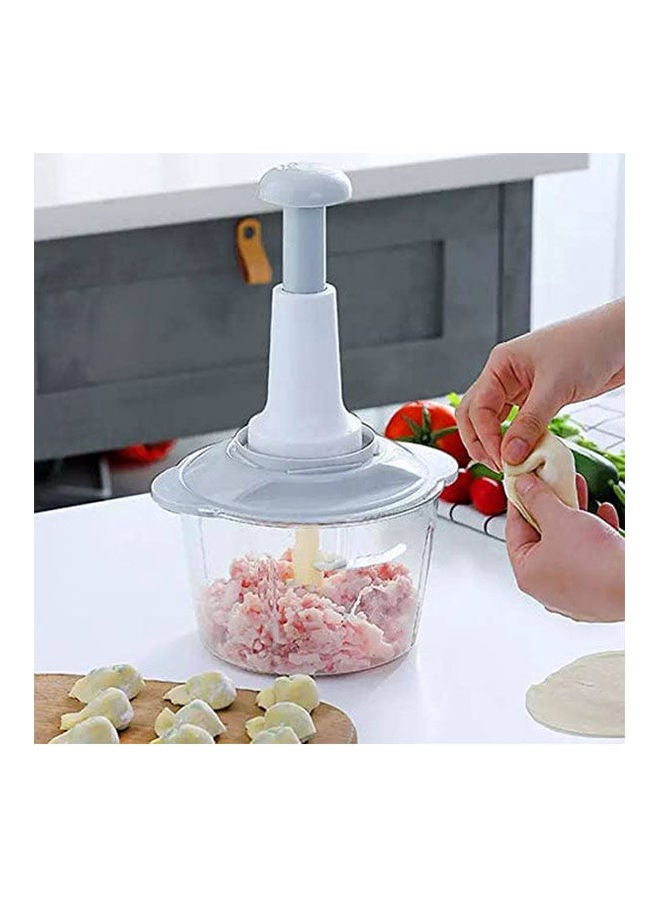 Hand Blender With Chopper Pasta White 