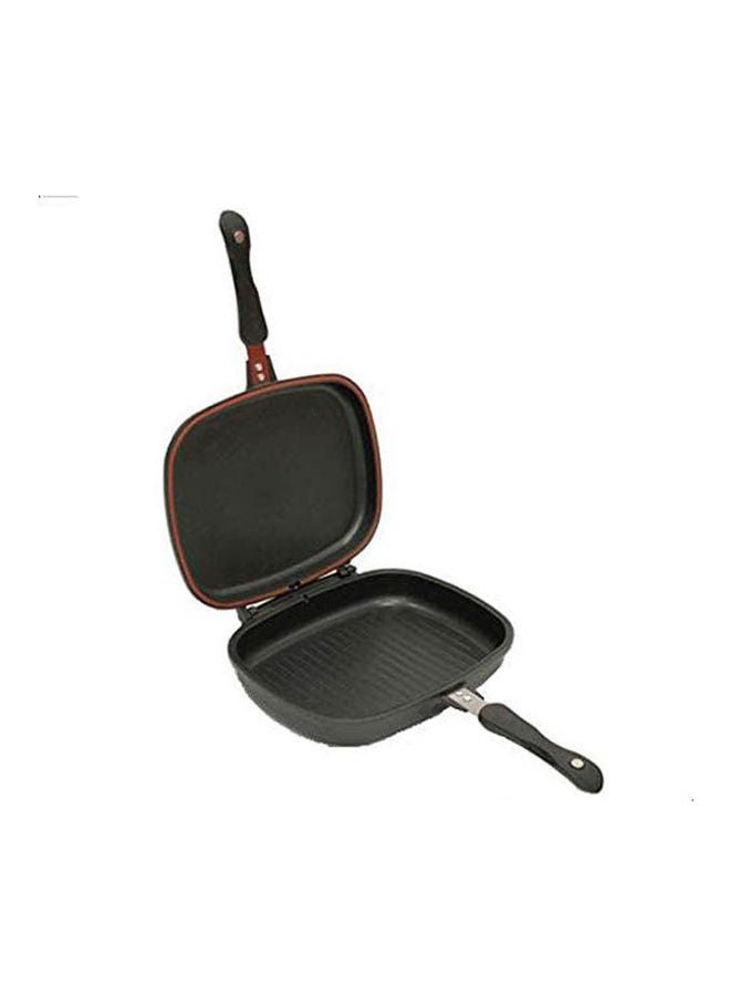 Double Sided Grill Pan Black 36cm