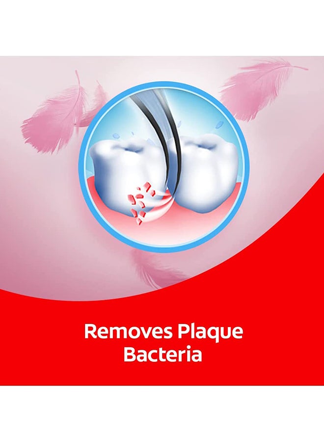 كولجيت مجموعة فرش للأسنان بتصميم رفيع وشعيرات ناعمة مزودة بالفحم من قطعتين - عبوة اقتصادية متعدد الألوان - Image 4