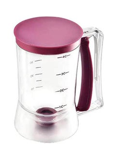Baking Tools Pancakes And Batter Milk Dispensers-Easy-To-Pour Tools Measuring Labels Purple