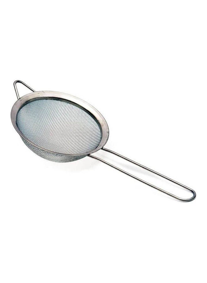 Tea Strainer Stainless Steel Silver 7cm