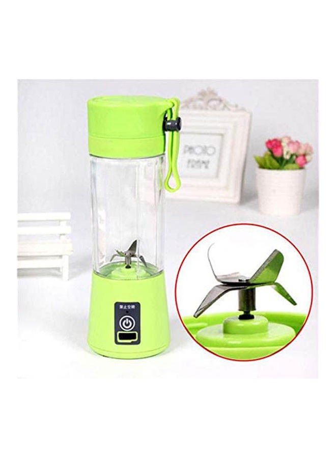 Mini Juicer Cup Juicer Blender Maker Green 380ml  - Image 2