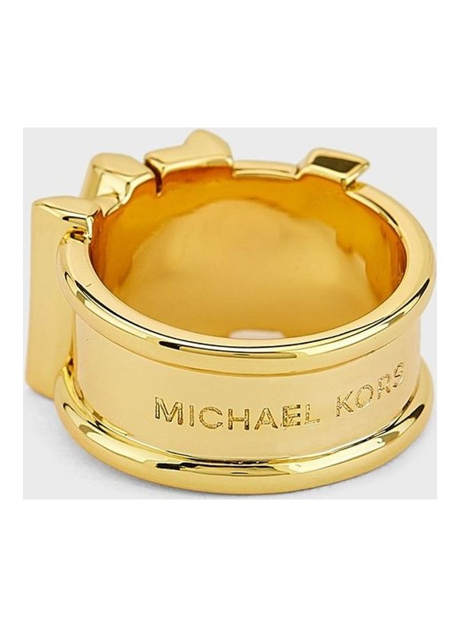 مايكل كورس Women Mk Logo Detailed Ring - Image 2