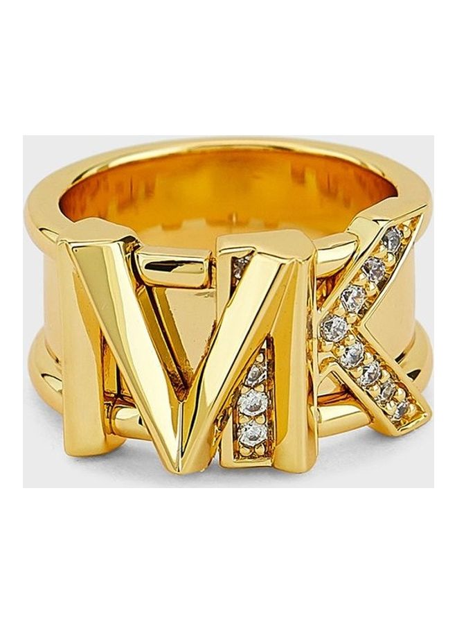 مايكل كورس Women Mk Logo Detailed Ring - Image 1