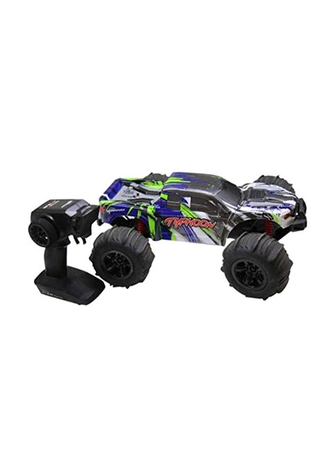 Hobbiway Typhoon MT660 High Speed RC Monster Racing Car-Multicolour, For Ages 7+ Years ‎38x28x10cm