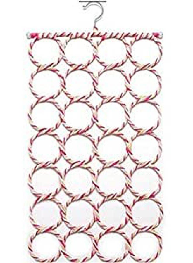 Generic Scarf Organizer 28 Hole Multicolour 31X329cm 