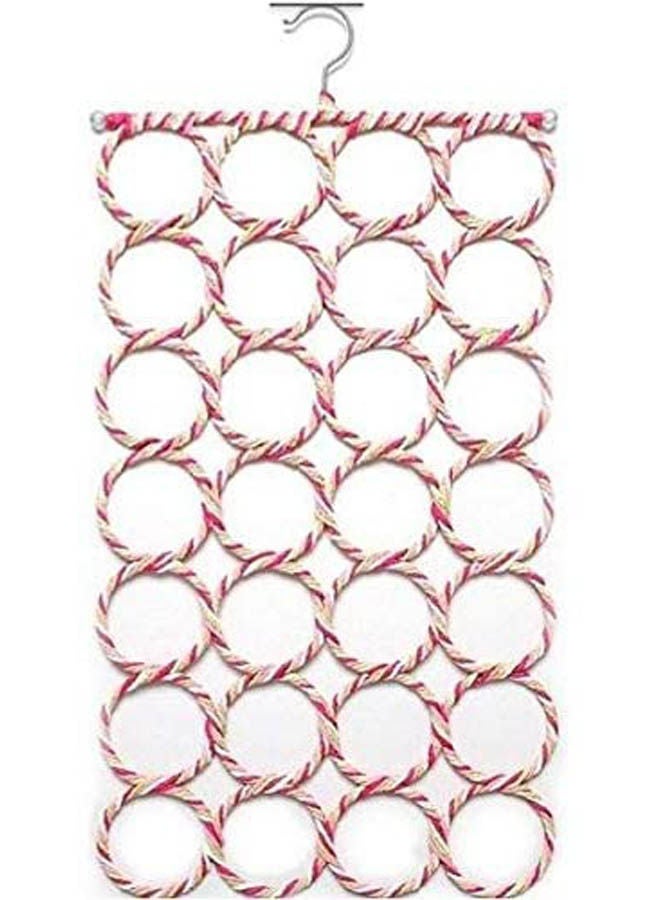 Scarf Organizer 28 Hole Multicolour 31X329cm