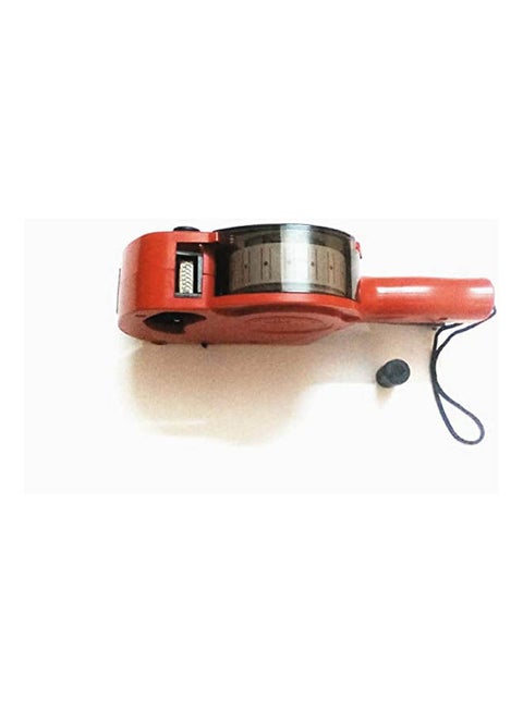 English Pricing Machine Red