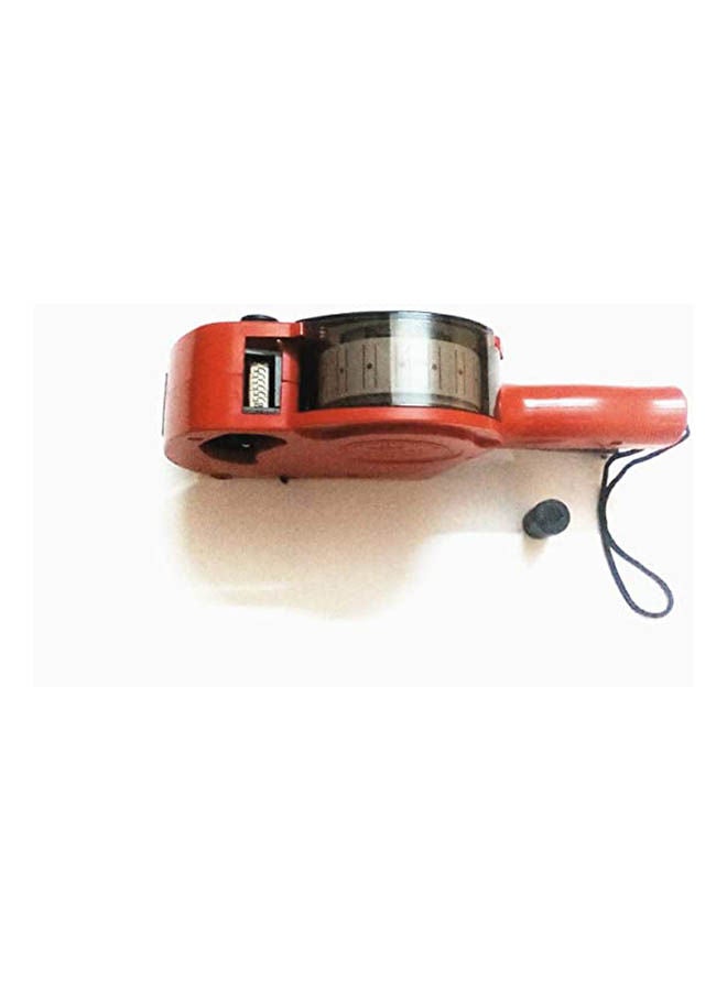 English Pricing Machine Red