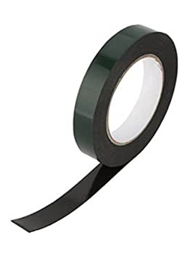 Double Faced Adhesive Foam Coated Mounting Tape Two Sides Black 20mm