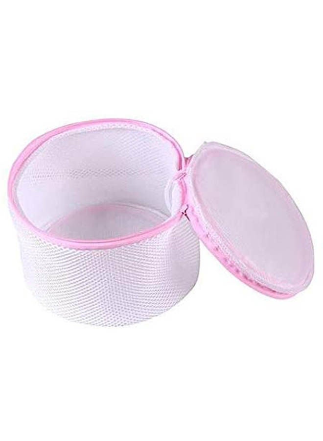 Bra Wash Ball Machine Washable Bra Bag Bra Care Storage Bag Pink  - Image 1