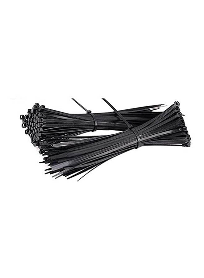Gaviz Plastic Cord (10Cm, 100 Pieces, Safwa, 1465) Black  - Image 1