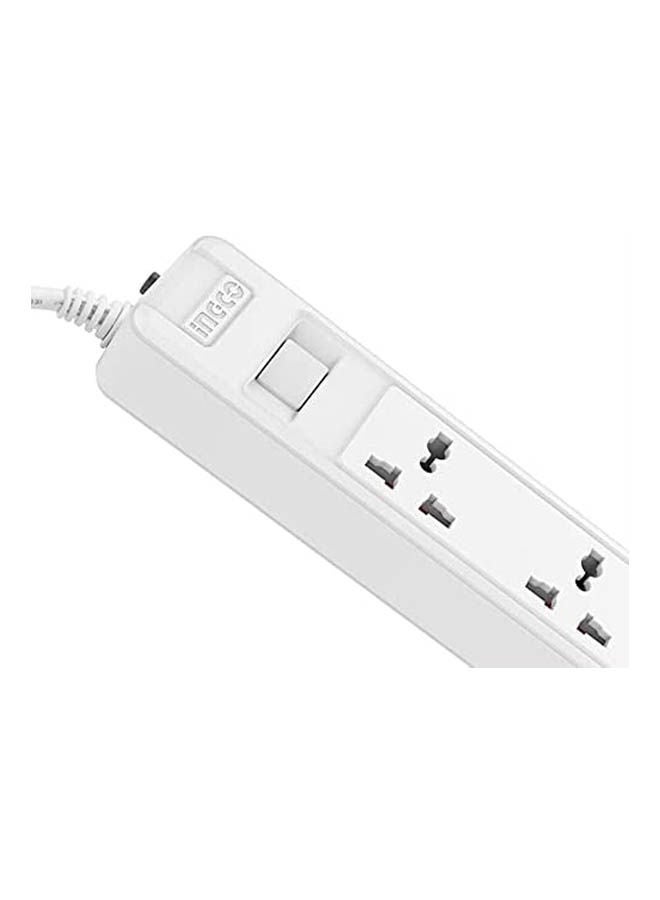 INGCO Extension Socket 3 Port 3M 13A Hes13041Vsb White  - Image 2