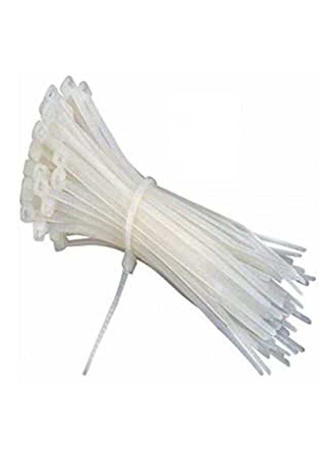 Generic Plastic Drawstring Bag 100 Pcs - 20 Cm White 