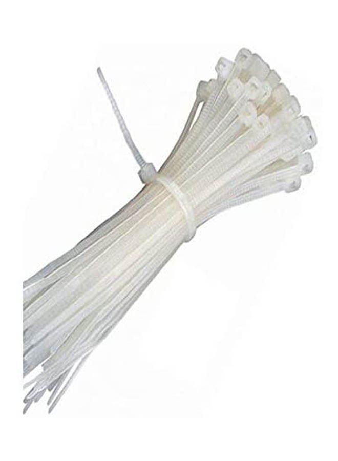 Plastic Drawstring Bag 100 Pcs - 30 Cm White