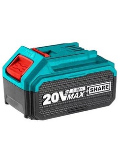 Battery Pack 20 V 4.0 Ah Lithium Ion Item Green 14 x 7.6 x 7cm