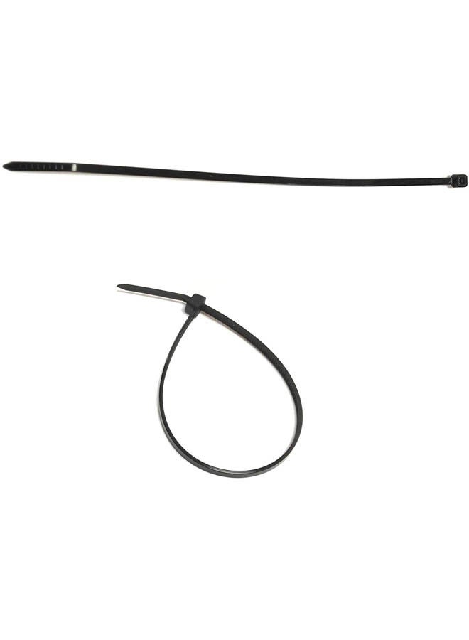 Zap Tie (Cable Tie, Wire Tie, Hose Tie) Nylon Black  - Image 2