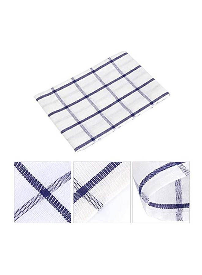 Classic Kitchen Tea Towel 50X65Cm 100 Percent Cotton With Hanging Hook White 50x65cm - Image 2