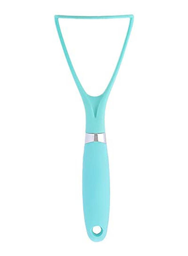 Plastic Food Masher With Silicone Handle Blue - Image 2