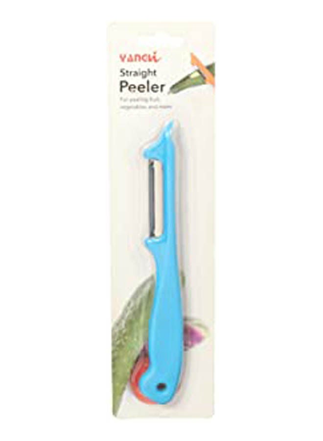 Plastic Food Peeler Blue 