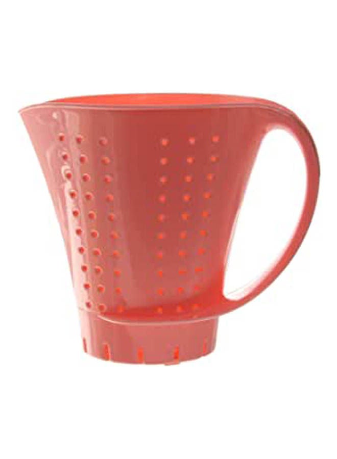 Plastic Rice Strainer Cup Shape Simone Pink 