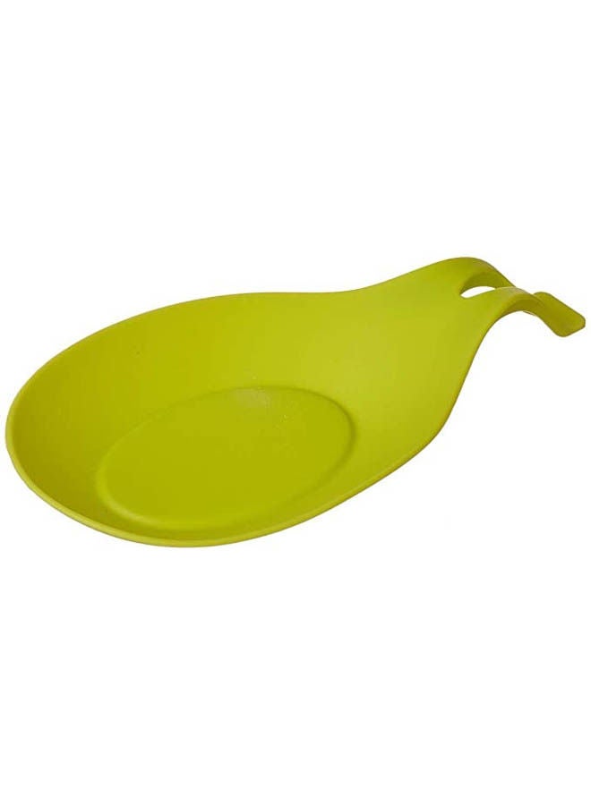 Heat-Resistant Spoon Mat Green 