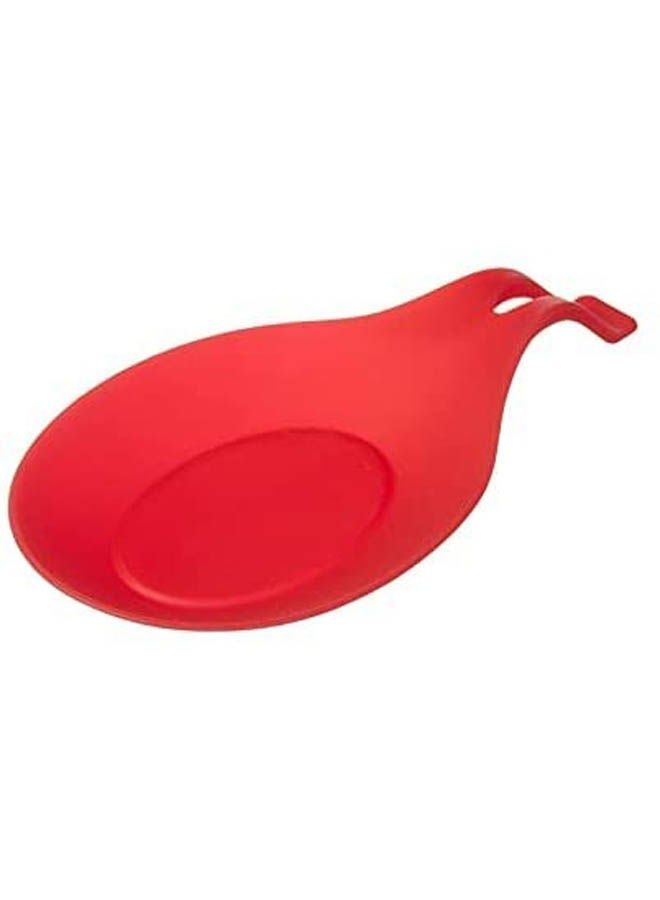 Heat-Resistant Spoon Mat Red 