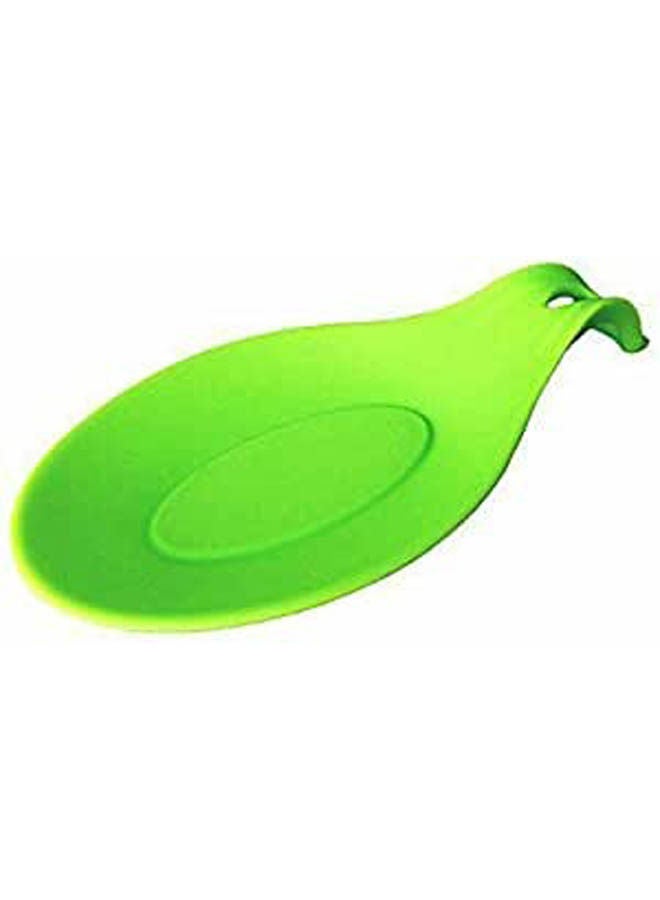 Silicon Spoon Holder Green 