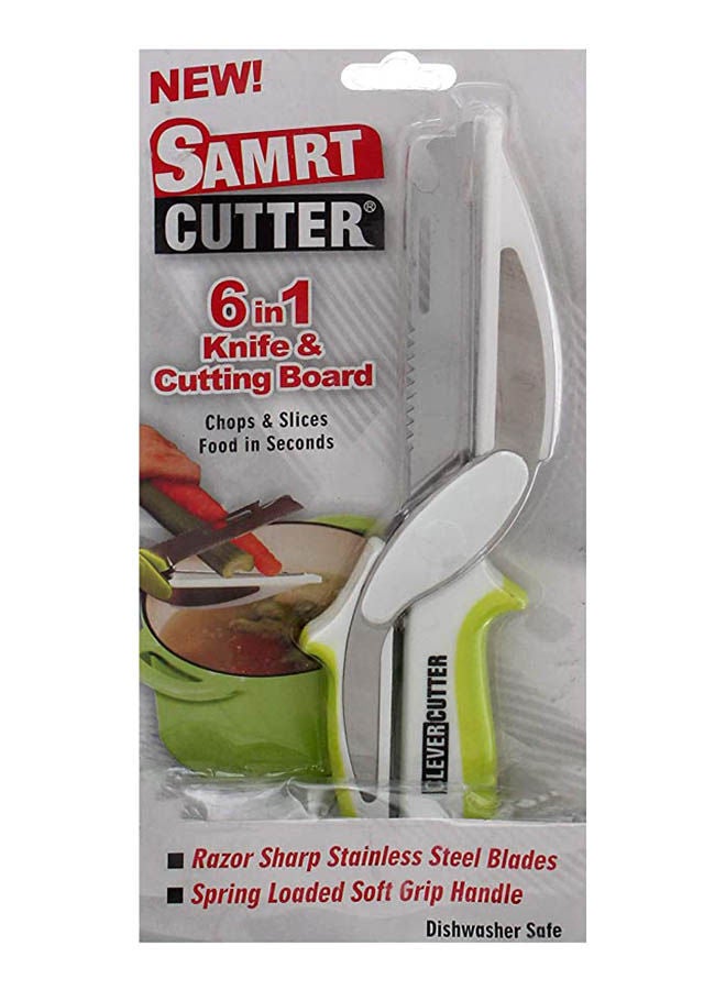 Multi Function Scissors 6 In 1 Green White