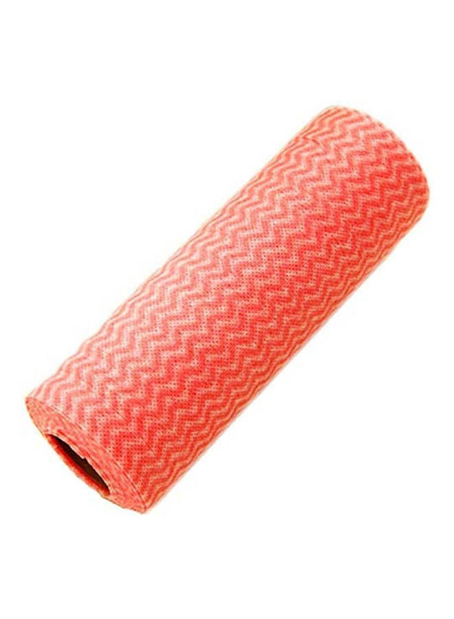Oil Wipes Roll Multi Purpose 100 Pcs Pink - Image 1