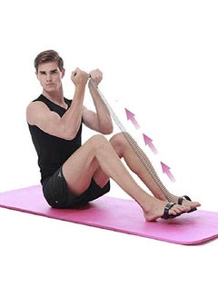 Generic Leg Tummy Training Foot Sit-Up Spring Pedal Rally Crossfit Fitness Resistance Bands Equipment  - Image 2