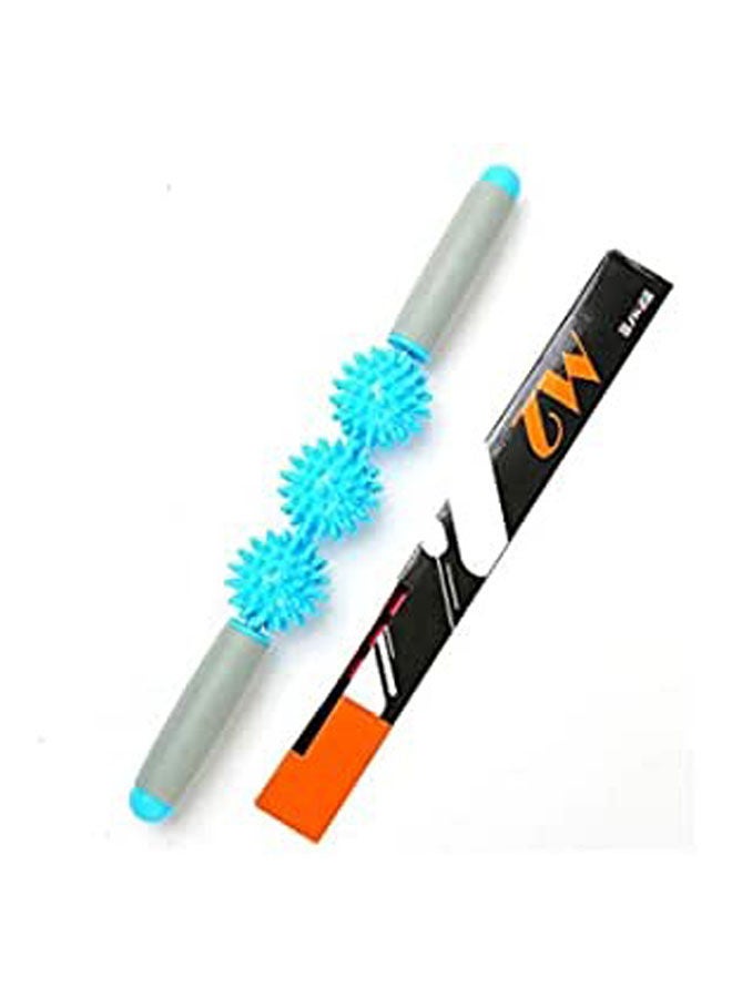 Oban Roller Yoga Stick- Hedgehog Relaxation Muscle Massage Hedgehog 3 Balls - Image 1