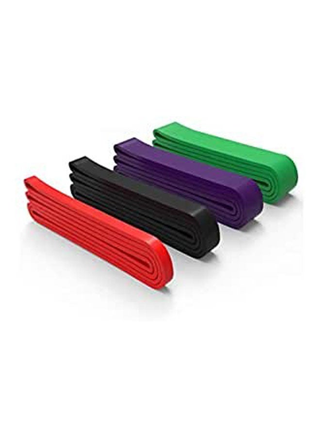 ماركة غير محددة Pull Up Bands - Set Of 4 - Resistance Bands -For Body Fitness Training Set 