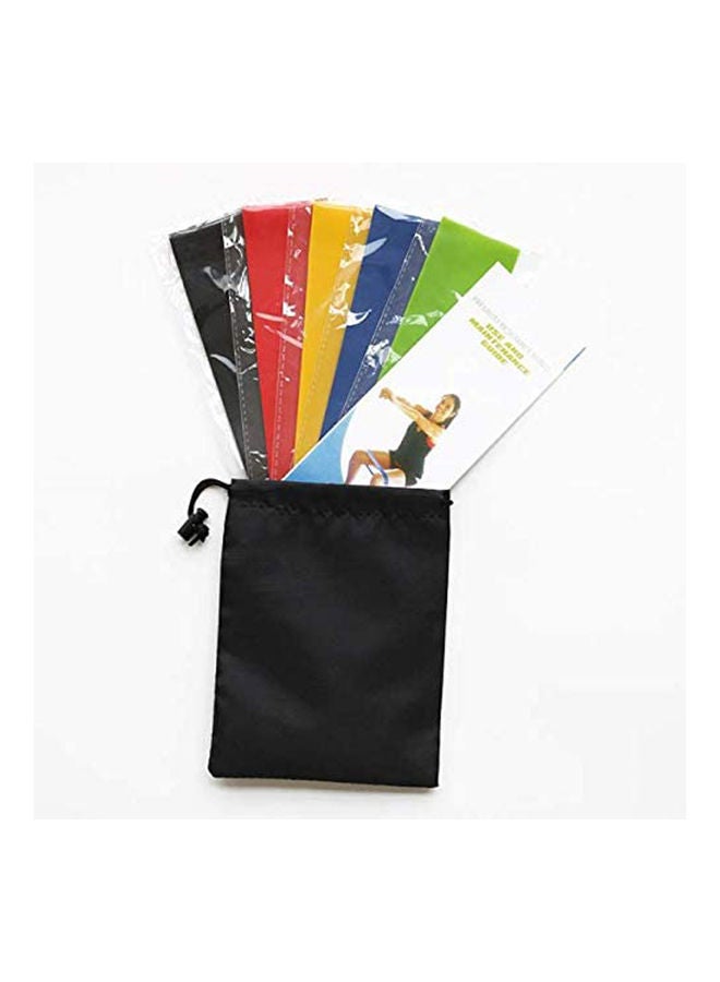 ماركة غير محددة Resistance Bands Exercise Loops Fitness Yoga 5 Pieces  - Image 3