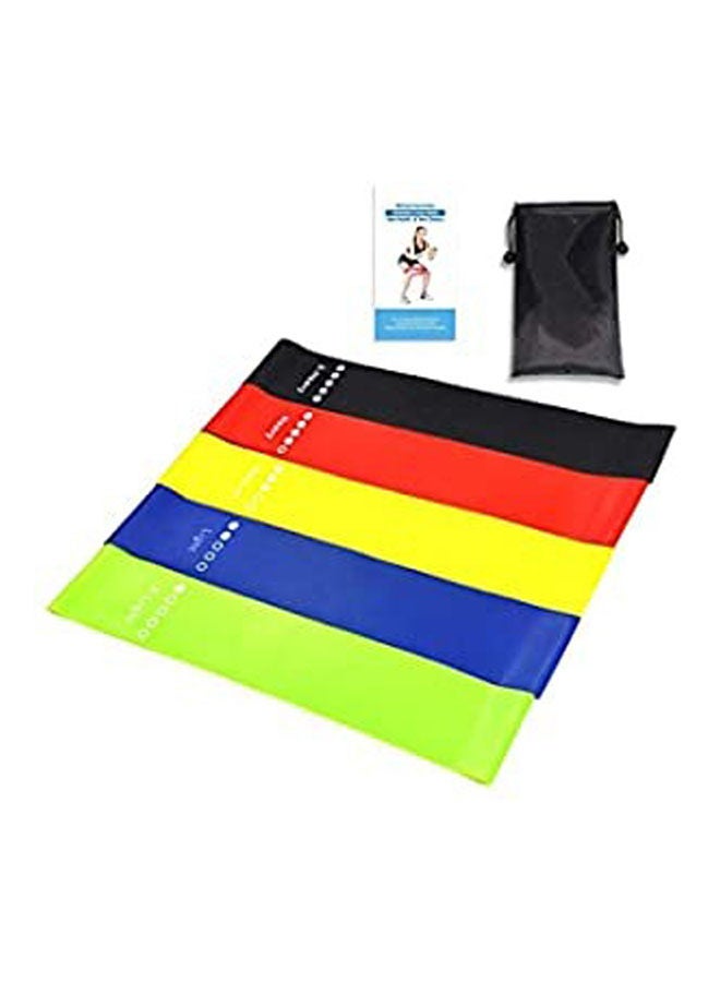 ماركة غير محددة Resistance Bands Exercise Loops Fitness Yoga 5 Pieces 