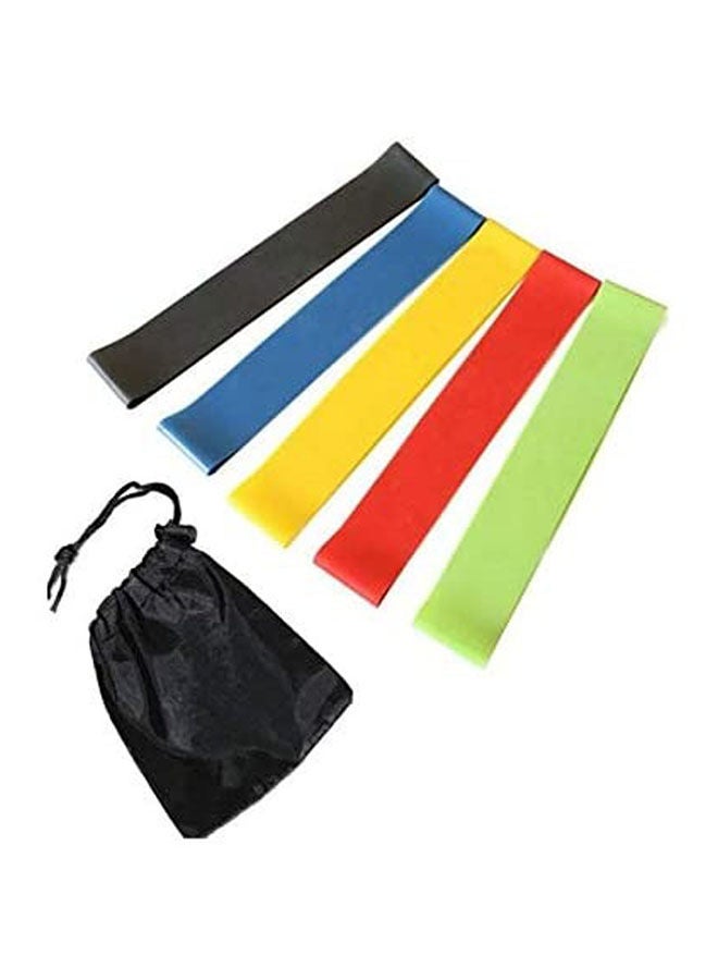 ماركة غير محددة Resistance Bands Set Of 5 Exercise Bands 