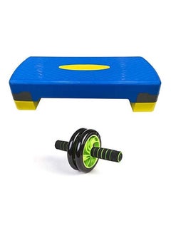 Rolling Wheel Exercise With Fitness Minutes Steper